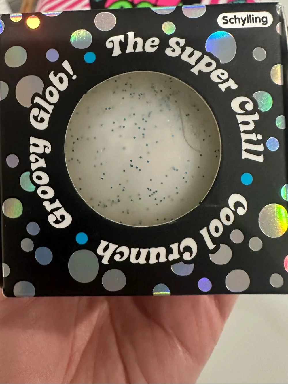 Schylling NeeDoh SnowBall Crunch – Super Fun Kids Stress Toy
